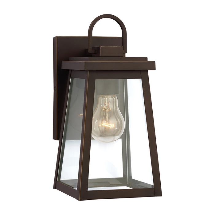 Sea Gull 8548401EN7 Founders 1-lt 12" Tall LED Outdoor Wall Lantern