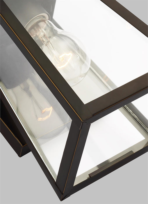 Sea Gull 8548401EN7 Founders 1-lt 12" Tall LED Outdoor Wall Lantern