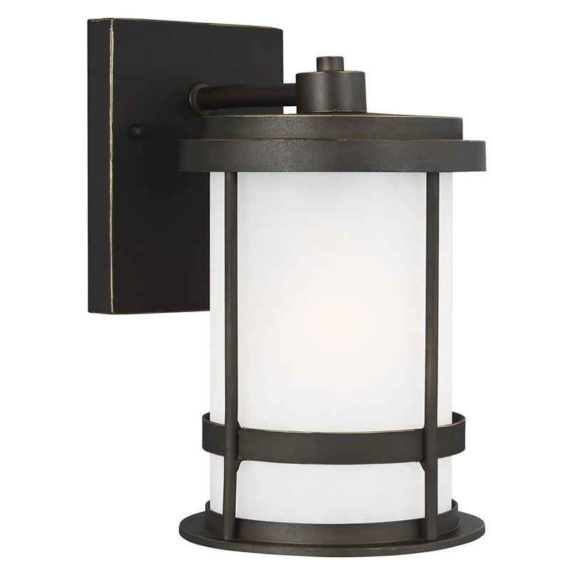 Generation 8590901EN3 Wilburn 1-lt 6" LED Outdoor Wall Lantern