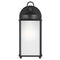 8593001 New Castle 1-lt 4.5" Outdoor Wall Lantern, Satin Etched Glass