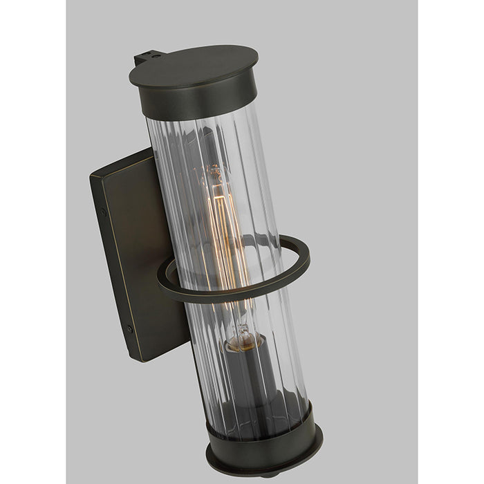 Sea Gull 8626701 Alcona 1-lt 15" Tall Outdoor Wall Lantern