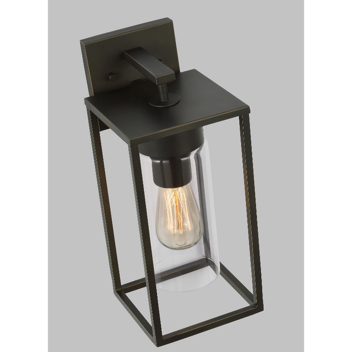 Sea Gull 8631101EN7 Vado 1-lt 15" Tall LED Outdoor Wall Lantern