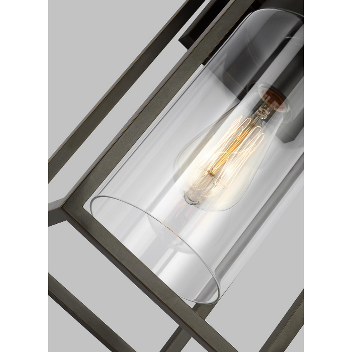 Sea Gull 8731101 Vado 1-lt 17" Tall Outdoor Wall Lantern