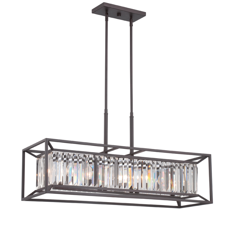 Designers Fountain 87438 Linares 4-lt 36" Island Light
