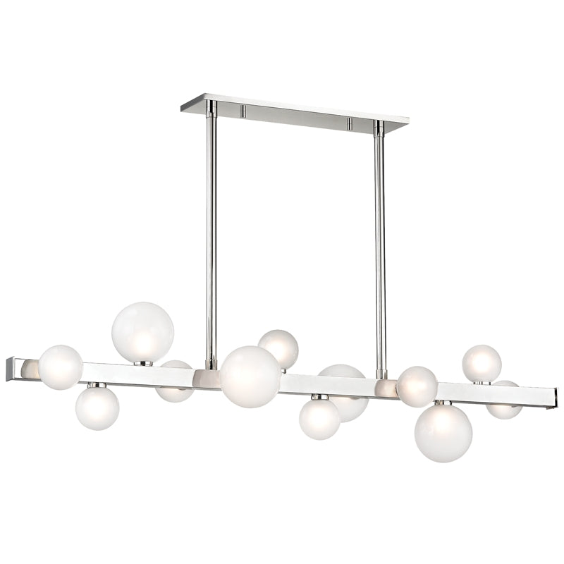 Hudson Valley 8744 Mini Hinsdale 12-lt 46" LED Linear Chandelier