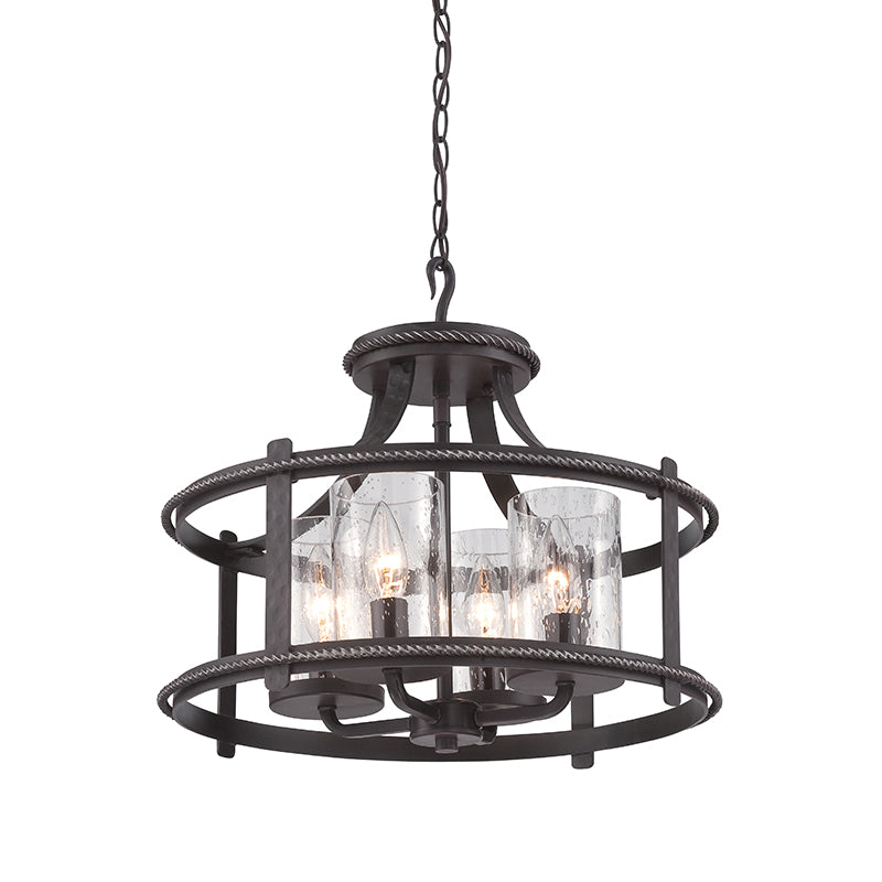 Designers Fountain 87511 Palencia 4-lt 16" Semi Flush