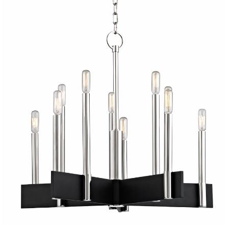 Hudson Valley 8825 Abrams 10-lt Chandelier