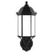 8838751 Sevier 1-lt 8" Uplight Outdoor Wall Lantern, Satin Etched Glass