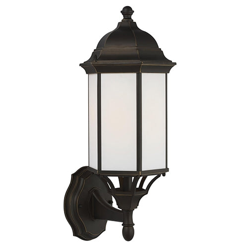 8838751EN3 Sevier 1-lt 8" LED Uplight Outdoor Wall Lantern