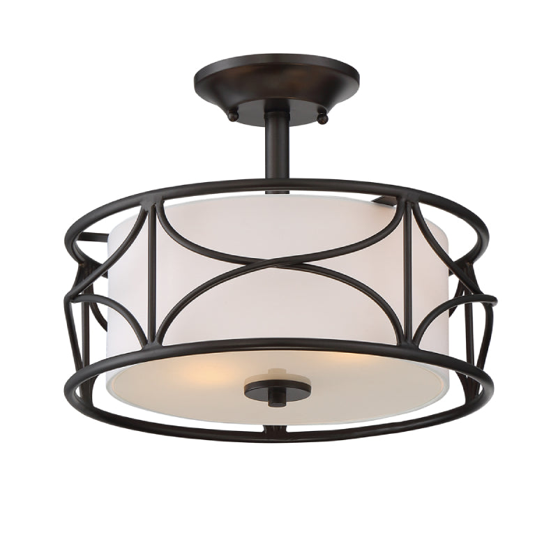 Designers Fountain 88611 Avara 2-lt 13" Semi Flush