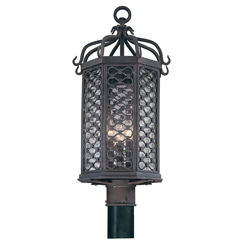 Troy P2375 Los Olivos 3-lt 23" Tall Post Fixture