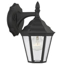 88937 Bakersville 1-lt 6.5" Outdoor Wall Lantern, Clear Beveled Glass