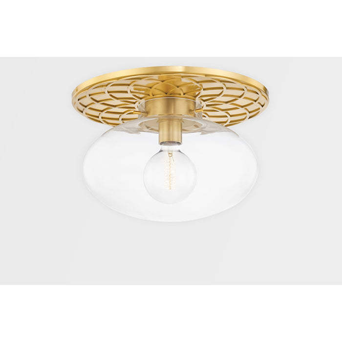 Hudson Valley 1418 New Paltz 1-lt 18" Semi Flush