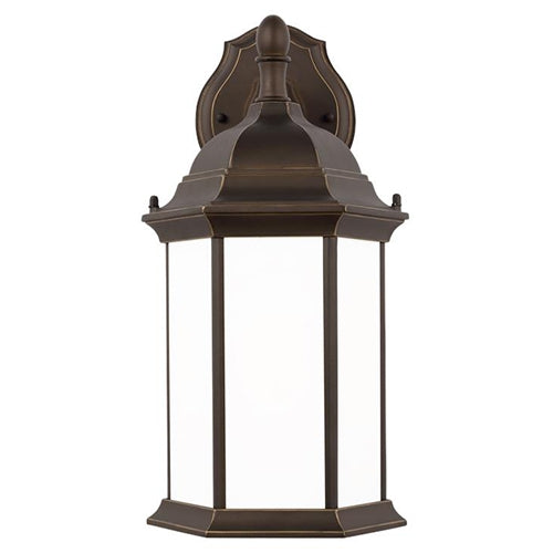 8938751EN3 Sevier 1-lt 8" LED Downlight Outdoor Wall Lantern