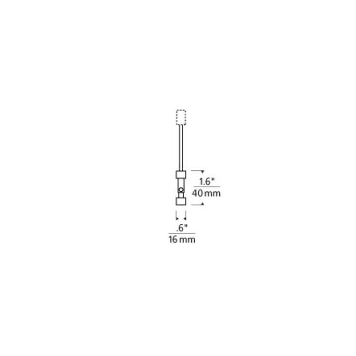 Tech 700MOCVLT One Circuit Monorail Standoff Vault Adapter