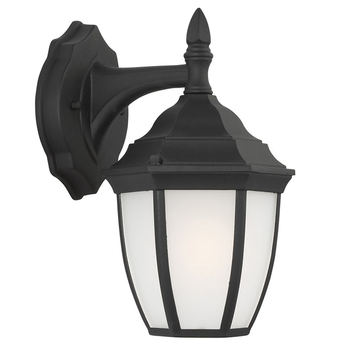 89936 Bakersville 1-lt 6.5" Outdoor Wall Lantern, Satin Etched Glass
