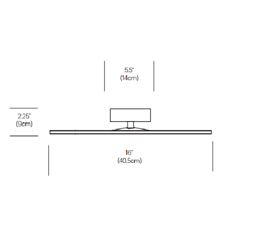 Pablo Designs Circa 16" LED Flushmount