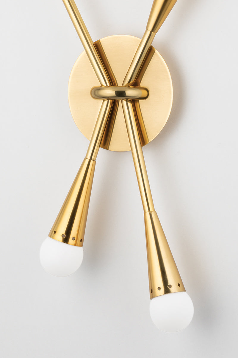 Corbett 401-04 Aries 4-lt 21" Tall Wall Sconce