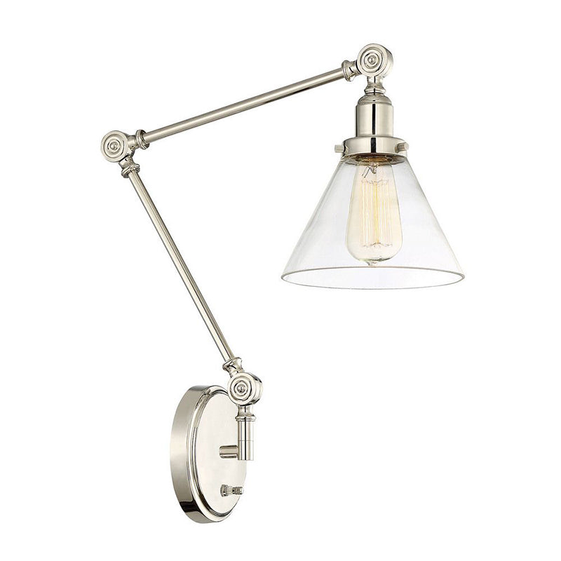 Savoy House 9-9131CP-1 Drake 1-lt 18" Tall Adjustable Sconce
