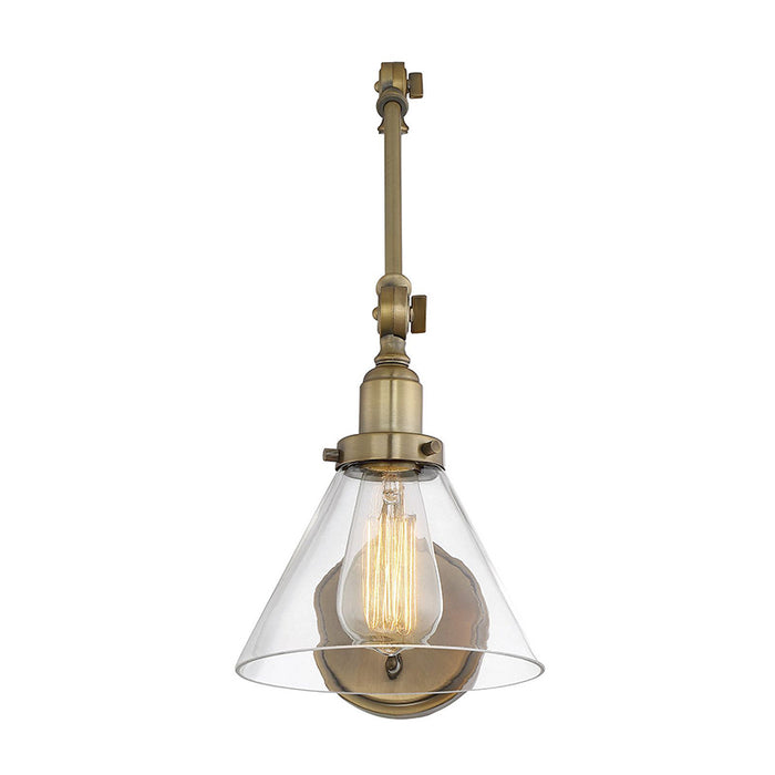 Savoy House 9-9131CP-1 Drake 1-lt 18" Tall Adjustable Sconce