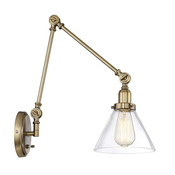 Savoy House 9-9131CP-1 Drake 1-lt 18" Tall Adjustable Sconce