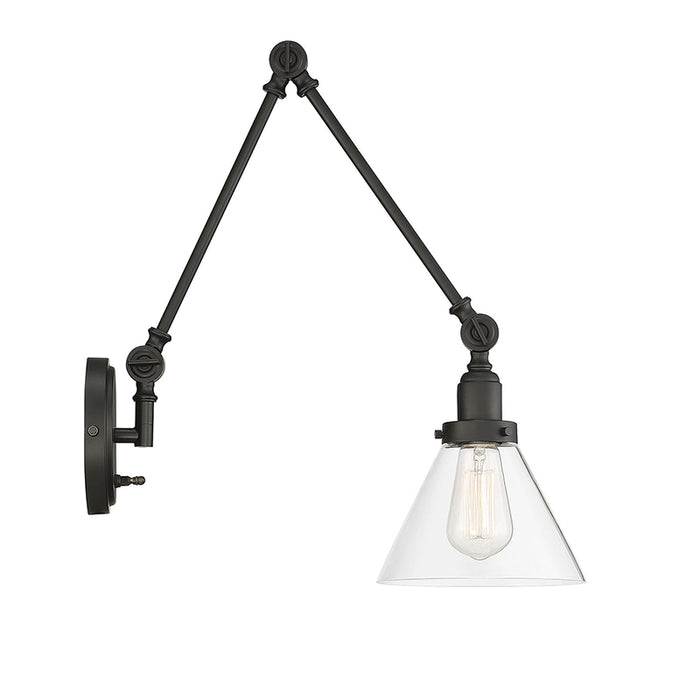 Savoy House 9-9131CP-1 Drake 1-lt 18" Tall Adjustable Sconce