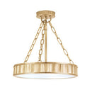 Hudson Valley 901 Middlebury 3-lt Semi Flush