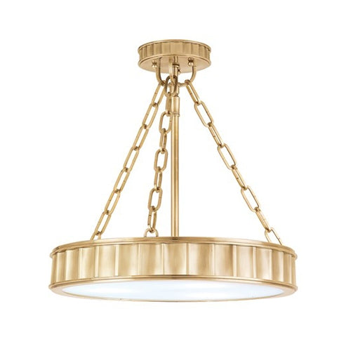 Hudson Valley 901 Middlebury 3-lt Semi Flush