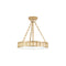 Hudson Valley 901 Middlebury 3-lt Semi Flush