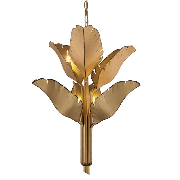 Varaluz 901C06 Banana Leaf 6-lt 25" Chandelier