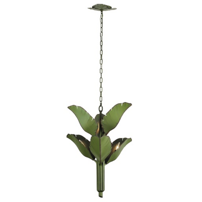 Varaluz 901C06 Banana Leaf 6-lt 25" Chandelier