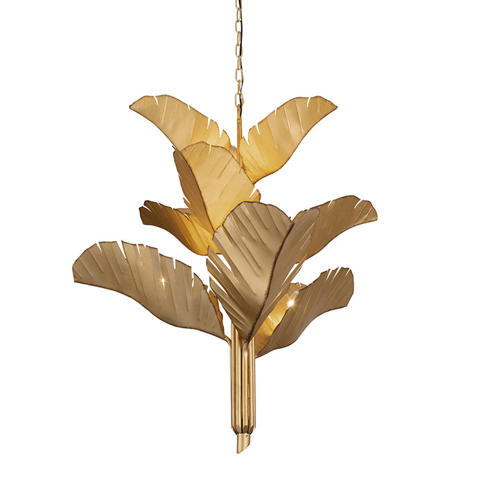 Varaluz 901C09 Banana Leaf 9-lt 35" Chandelier