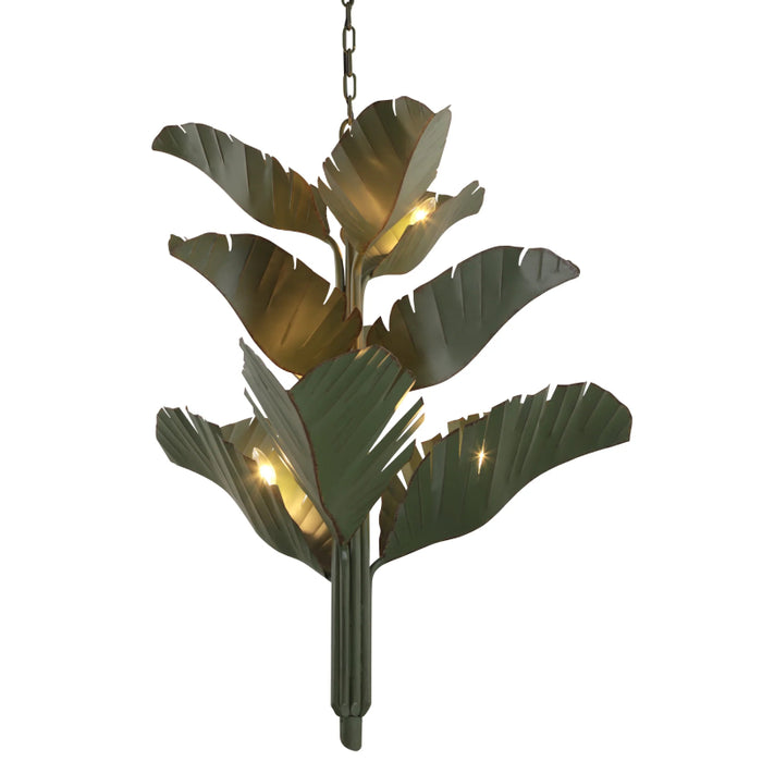 Varaluz 901C09 Banana Leaf 9-lt 35" Chandelier