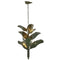 Varaluz 901C09 Banana Leaf 9-lt 35" Chandelier