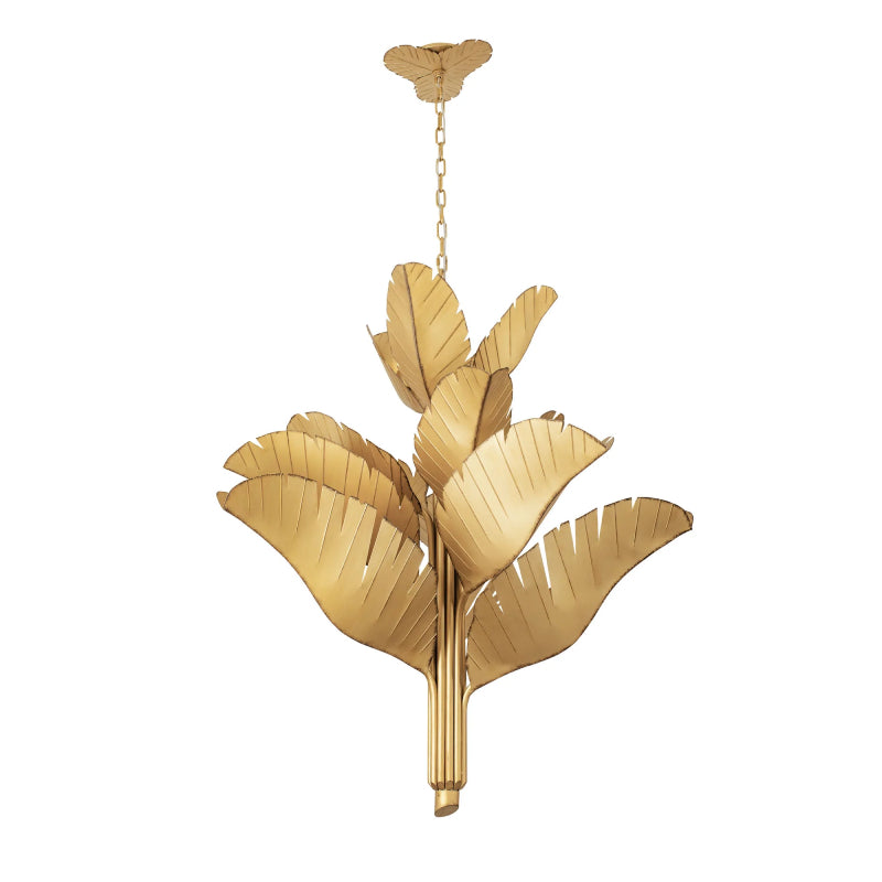Varaluz 901C12 Banana Leaf 12-lt 44" Chandelier