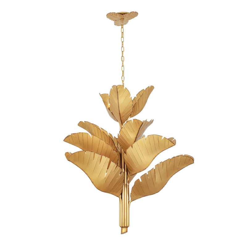 Varaluz 901C12 Banana Leaf 12-lt 44" Chandelier