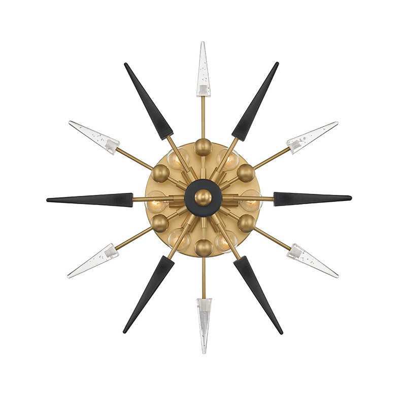 Hudson Valley 9024 Sparta 6-lt 25" Wide Wall Sconce