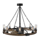 Hinkley 902928F Sawyer 28" Indoor/Outdoor Ceiling Fan with LED Light Kit