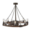 Hinkley 902928F Sawyer 28" Indoor/Outdoor Ceiling Fan with LED Light Kit