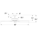 Hinkley 904152F Highland 52" Ceiling Fan