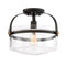 Designers Fountain 90611 Jaxon 1-lt 13" Semi Flush