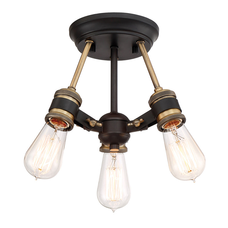 Designers Fountain 91011 Miles 3-lt 13" Semi Flush