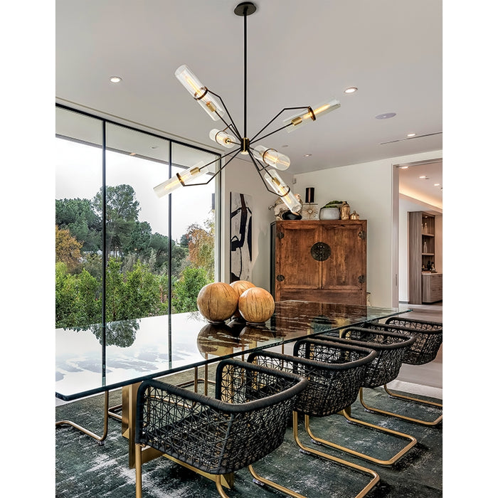 Troy F6318 Raef 6-lt 50" Chandelier