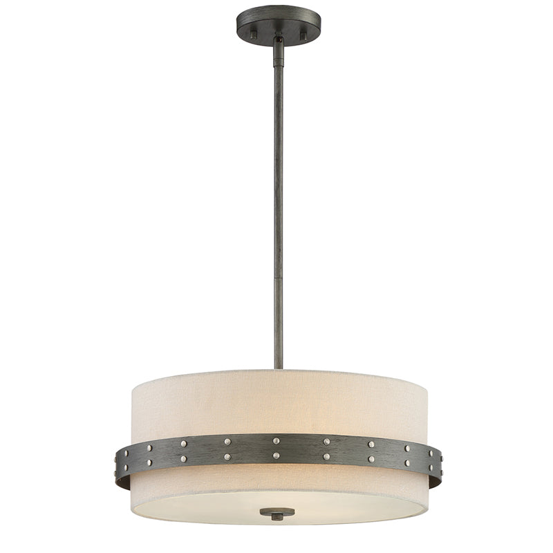 Designers Fountain 92431 Garrett 3-lt 18" Pendant