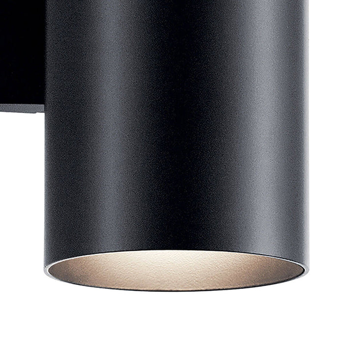 Kichler 9244 Cylinder 2-lt 12" Tall Outdoor Wall Light