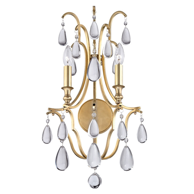 Hudson Valley 9302 Crawford 2-lt Wall Sconce