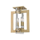 Hudson Valley 9311 Wellington 4-lt Flush Mount