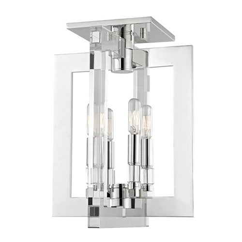 Hudson Valley 9311 Wellington 4-lt Flush Mount