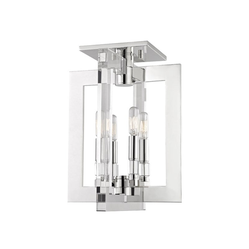 Hudson Valley 9311 Wellington 4-lt Flush Mount