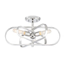 Designers Fountain 93111 Kenzo 3-lt 18" Semi Flush